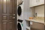 Brand new washer and dryer for convenient laundry care.